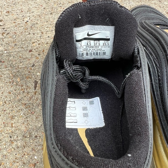 Nike Air Max 97 Black metallic Gold - Picture 4 of 9